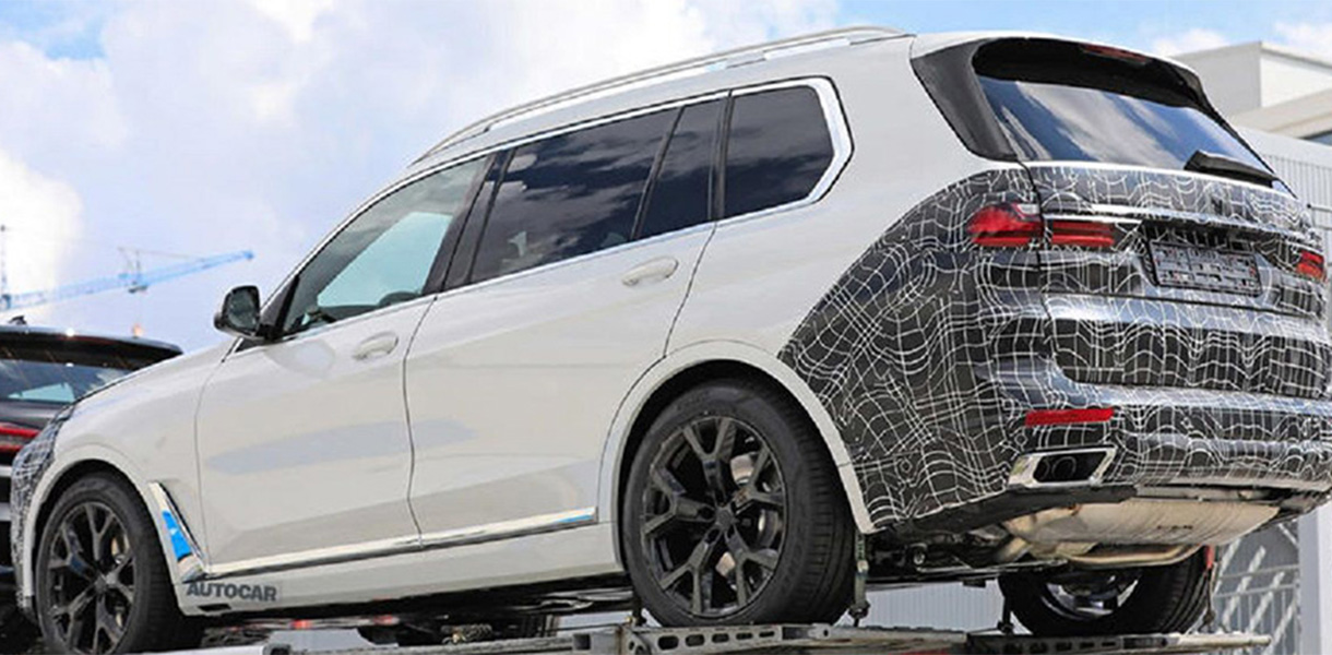 Обновленный X7 от BMW получит новую оптику