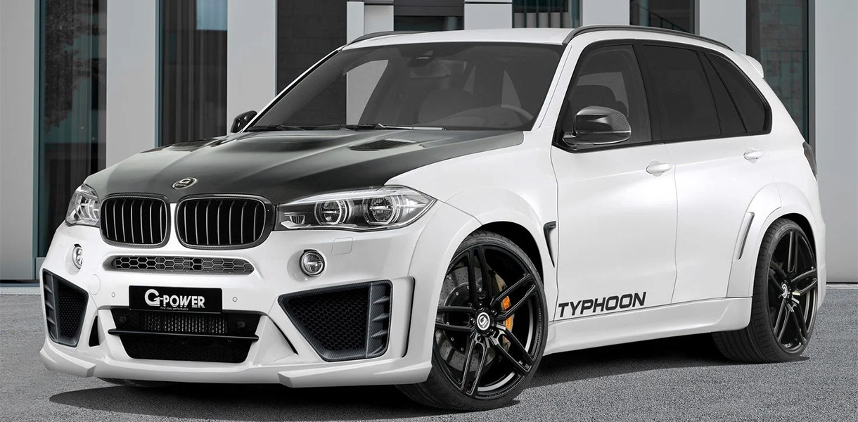 BMW Typhoon - Тайфун сдул Баварию Кроссовер BMW X5 из ателье G-Power установил новые рекорды