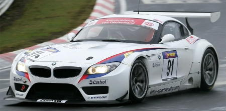 BMW Z4 GT3 - самая мощная версия родстера