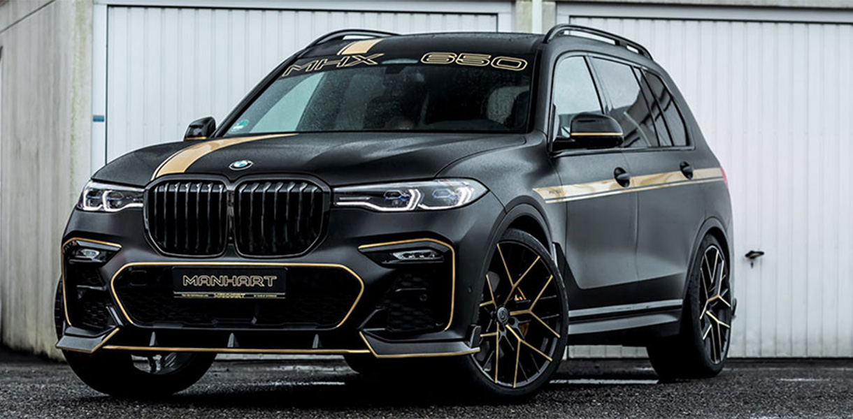Компания Manhart представила модернизированный внедорожник BMW X7 M50i мощностью 650 л.с