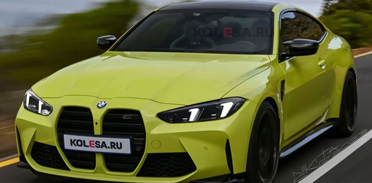 Все те же «ноздри» и новая оптика: на фото показали обновленный BMW M4 2024 года
